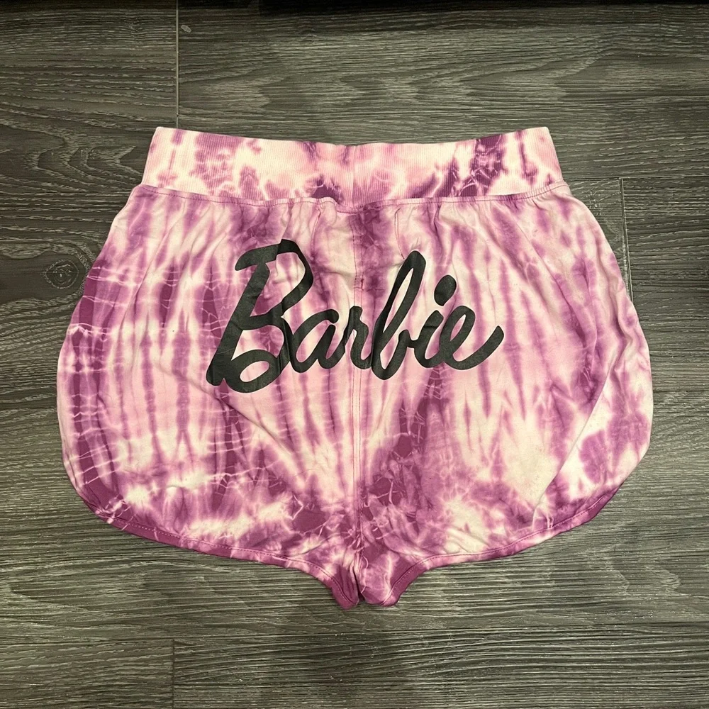 Barbie Tie Dye Runner Shorts - Picture 2 of 5